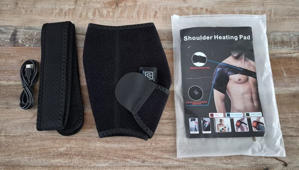 Shoulder Heating Pad Adjustable Shoulder Strap USB
